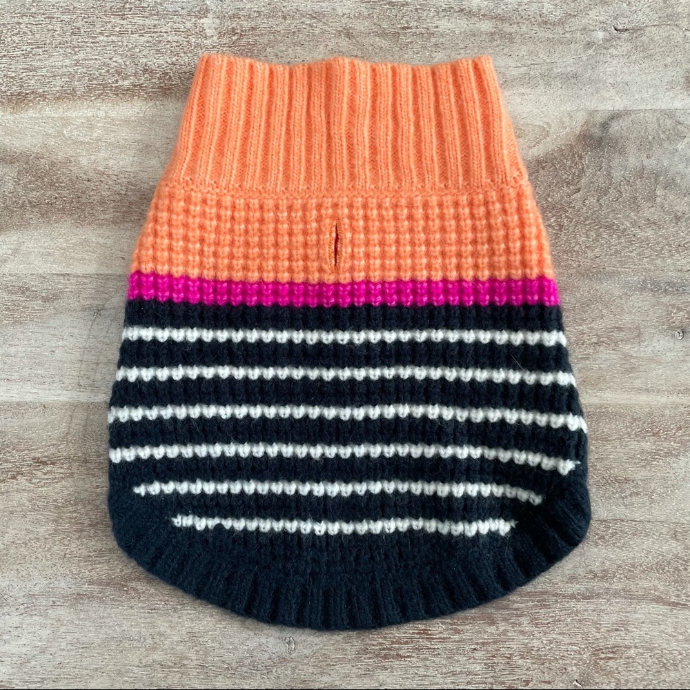 Boots & Barkley Striped Dog Sweater (XS)